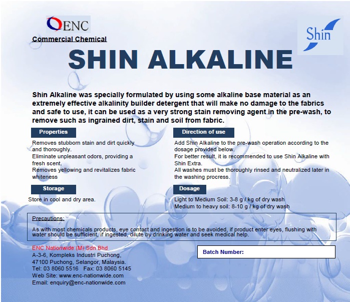 Laundry Alkaline Neutralizer Powder